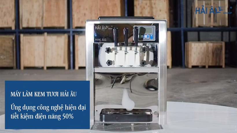 Lựa chọn máy ứng dụng công nghệ hiện đại để tiết kiệm điện năng hơn những máy công nghệ cũ Cách làm kem tươi bằng máy