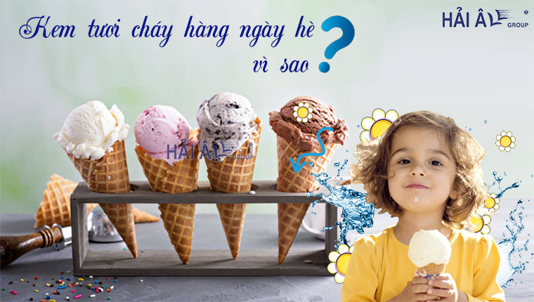 Nhà nhà làm kem tươi để bán nhưng vẫn cháy hàng, vì sao? làm kem tươi để bán ngày hè