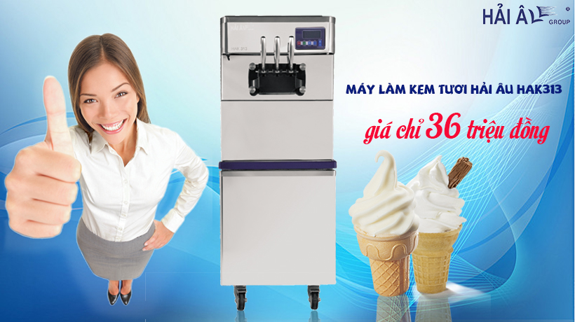 Mau máy làm kem tươi Hải Âu giá tốt, chất lượng máy đảm bảo Mua máy làm kem tươi hải âu giá tốt