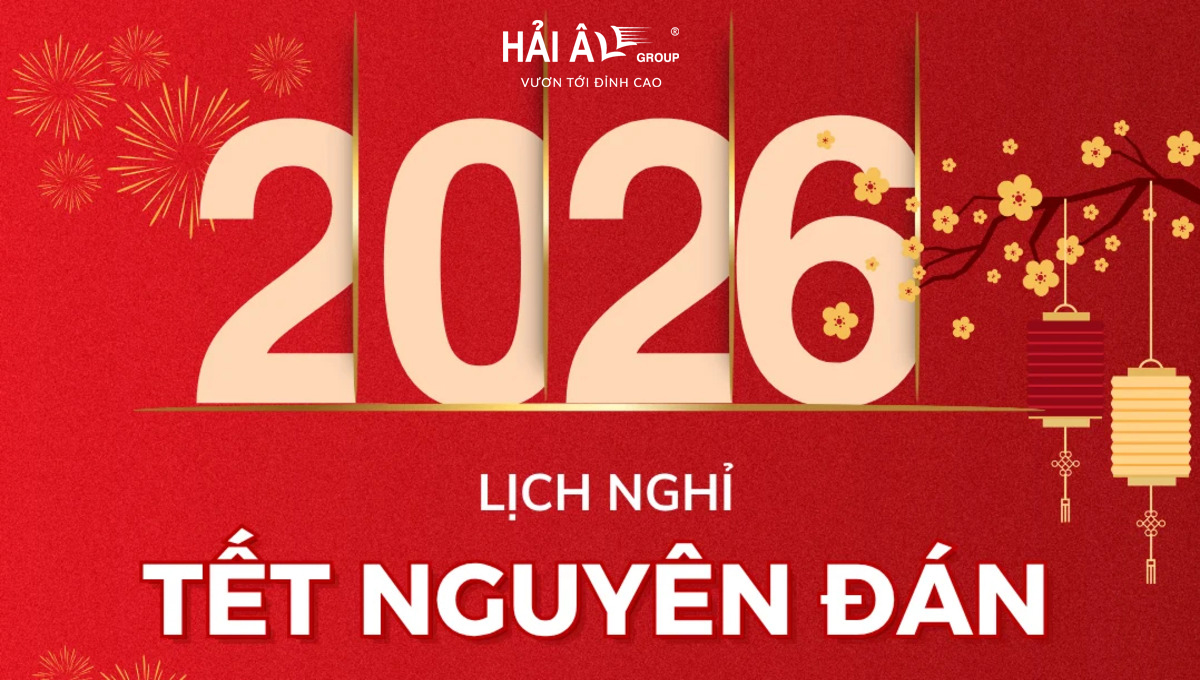 Hải Âu Thông Báo Lịch Nghỉ Tết Nguyên Đán 2026